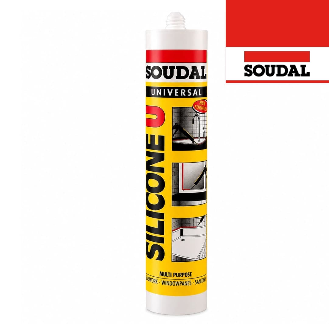 Silicone Universal Soudal Branco - 280ML