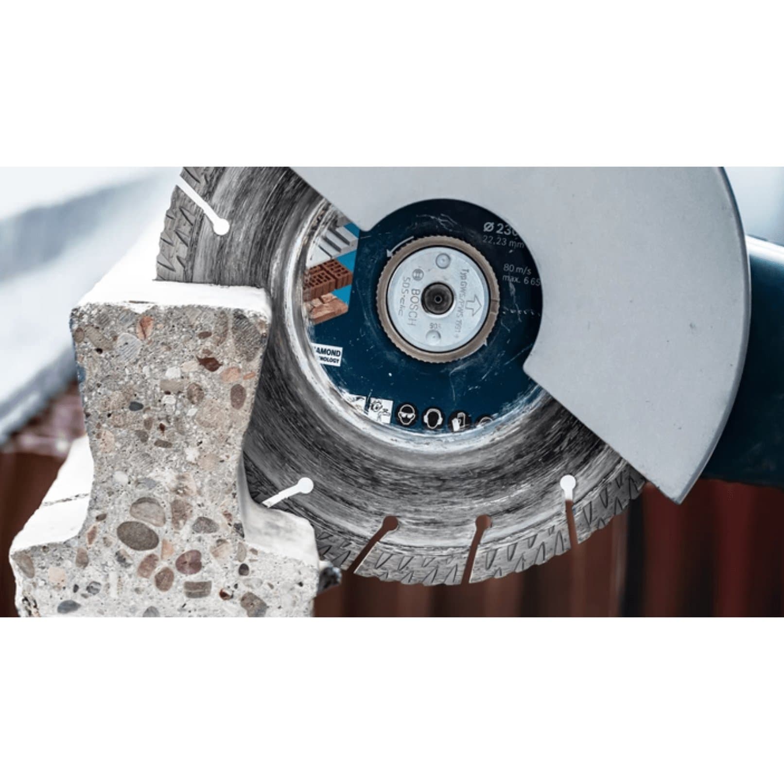 Disco Diamante Bosch Expert Multi Material 230MMx2,4MM (2608900663)