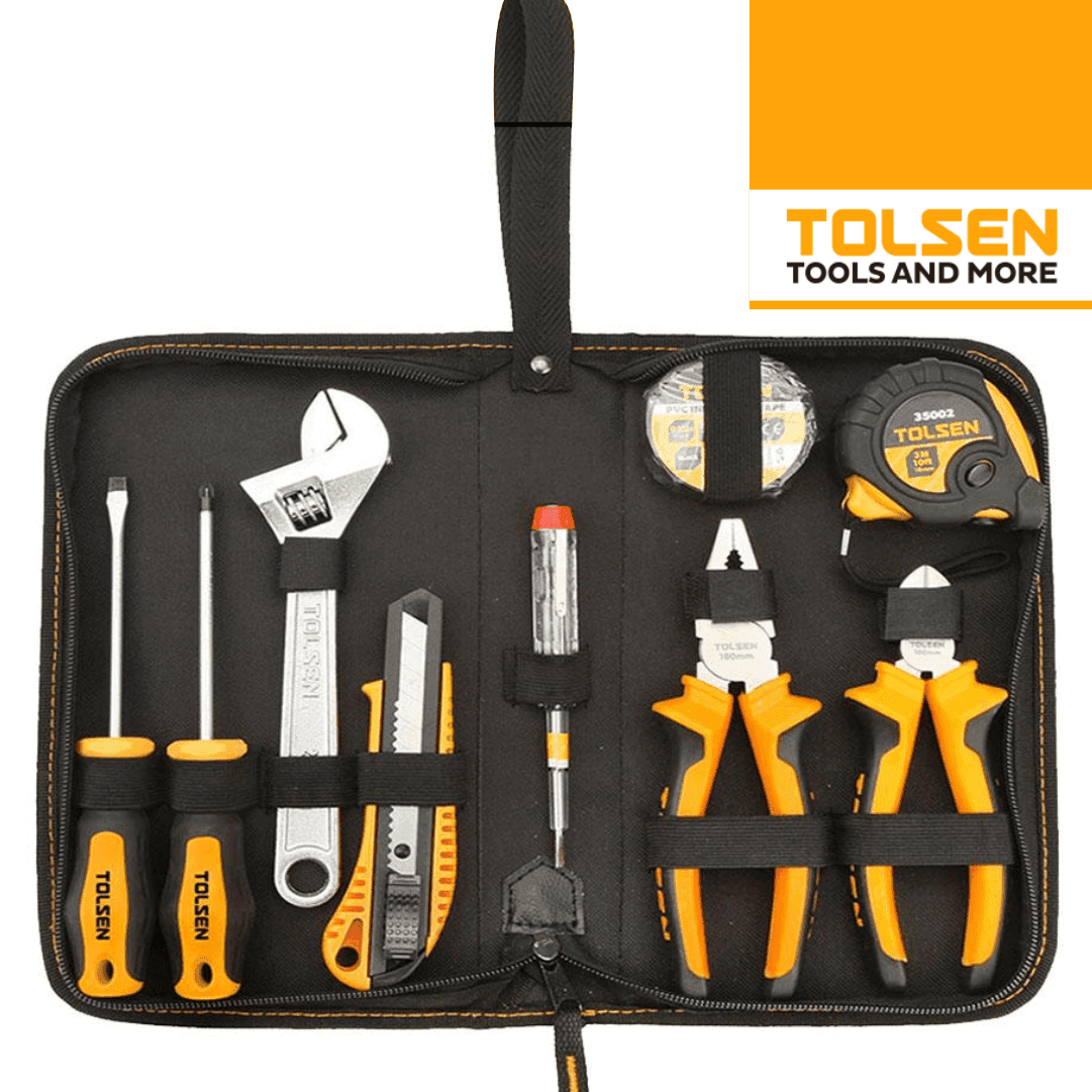 Jogo Ferramentas Tolsen - 9PCS 