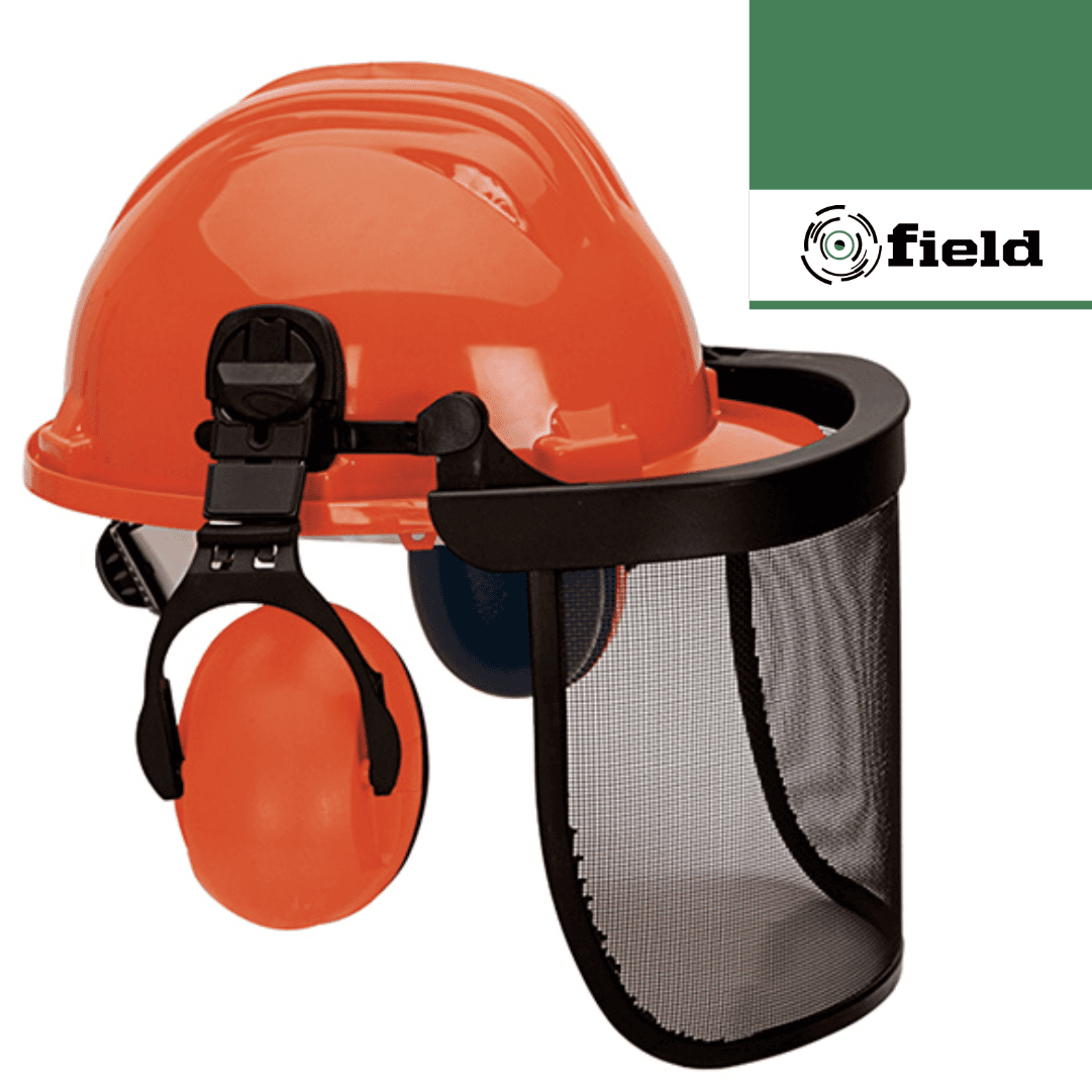 Capacete de Proteção c/ Viseira e Auricular