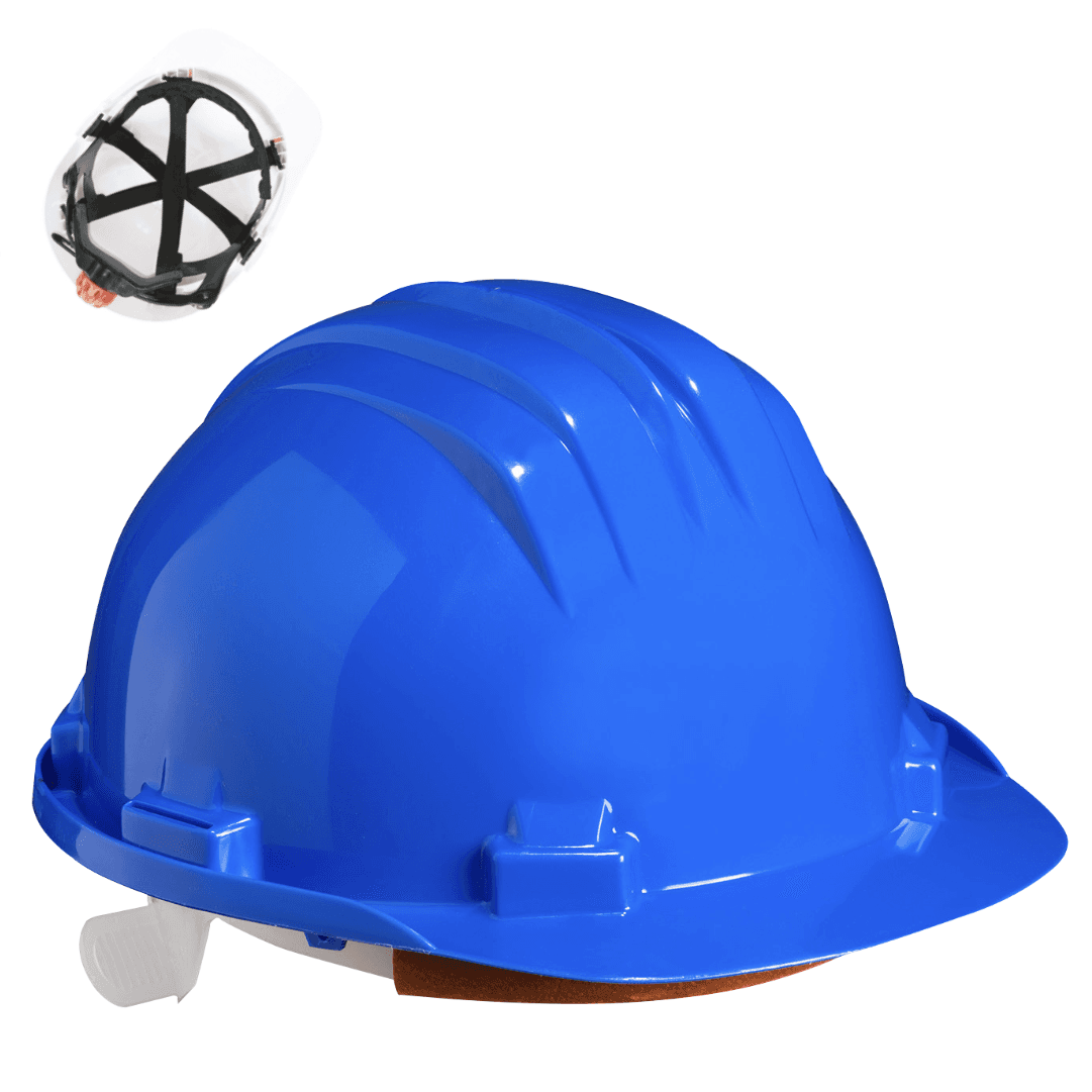 Capacete de Proteção Polietileno 5RG c/ Roquete - Várias Cores