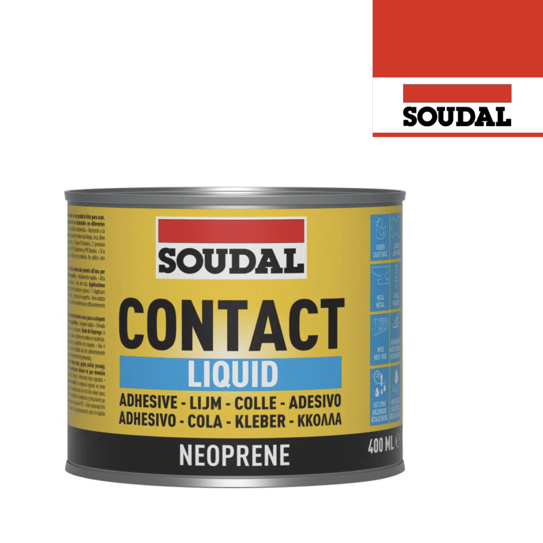 Cola Contacto Líquida 44A Soudal - 400ML 