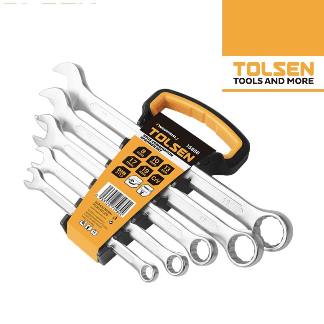 Jogo Chaves Boca/Luneta Tolsen 8MM a 19MM - 5PCS 