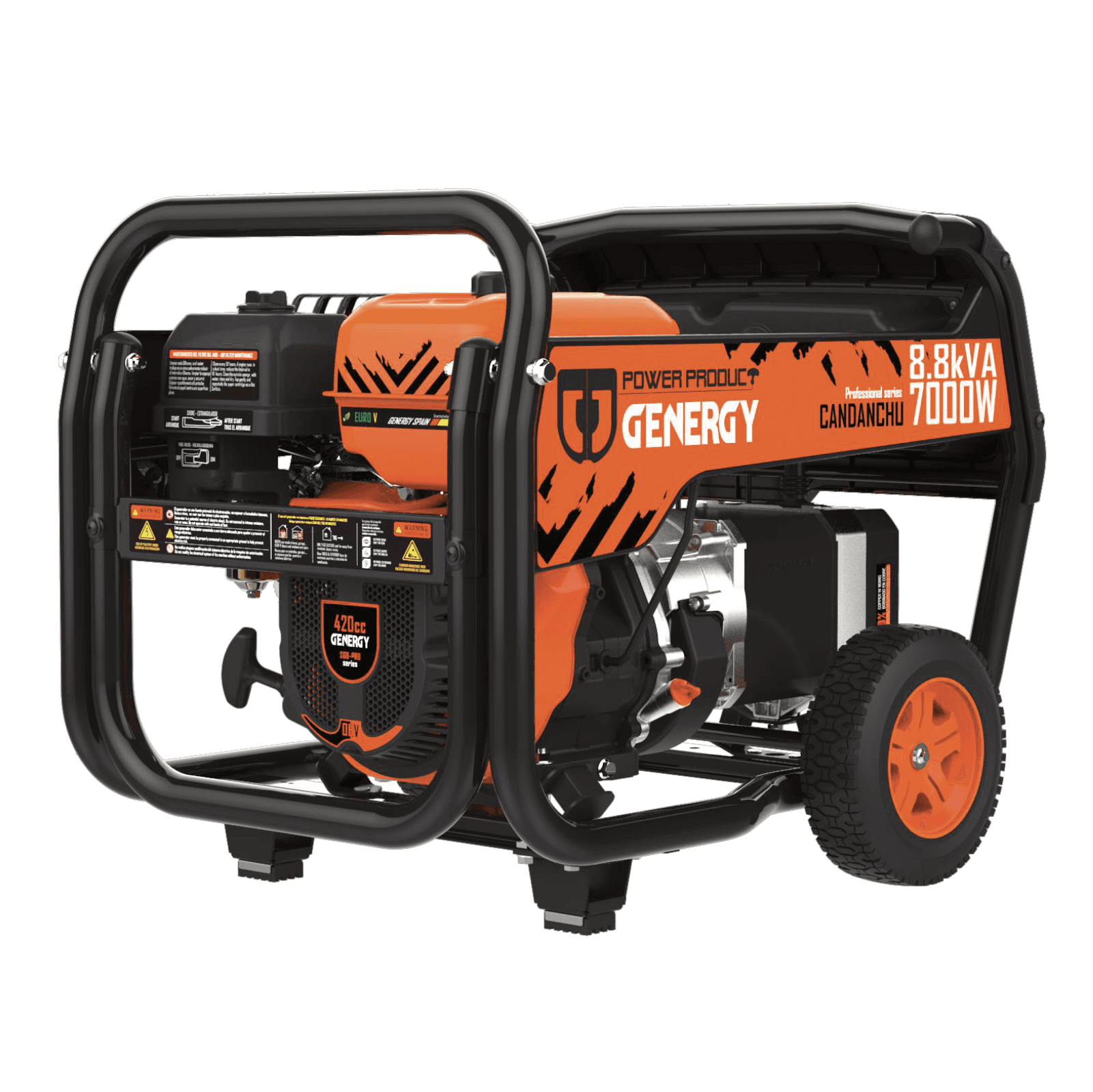 Gerador Genergy Pro Candanchu Trifásico 7000W c/ Arranque Elétrico