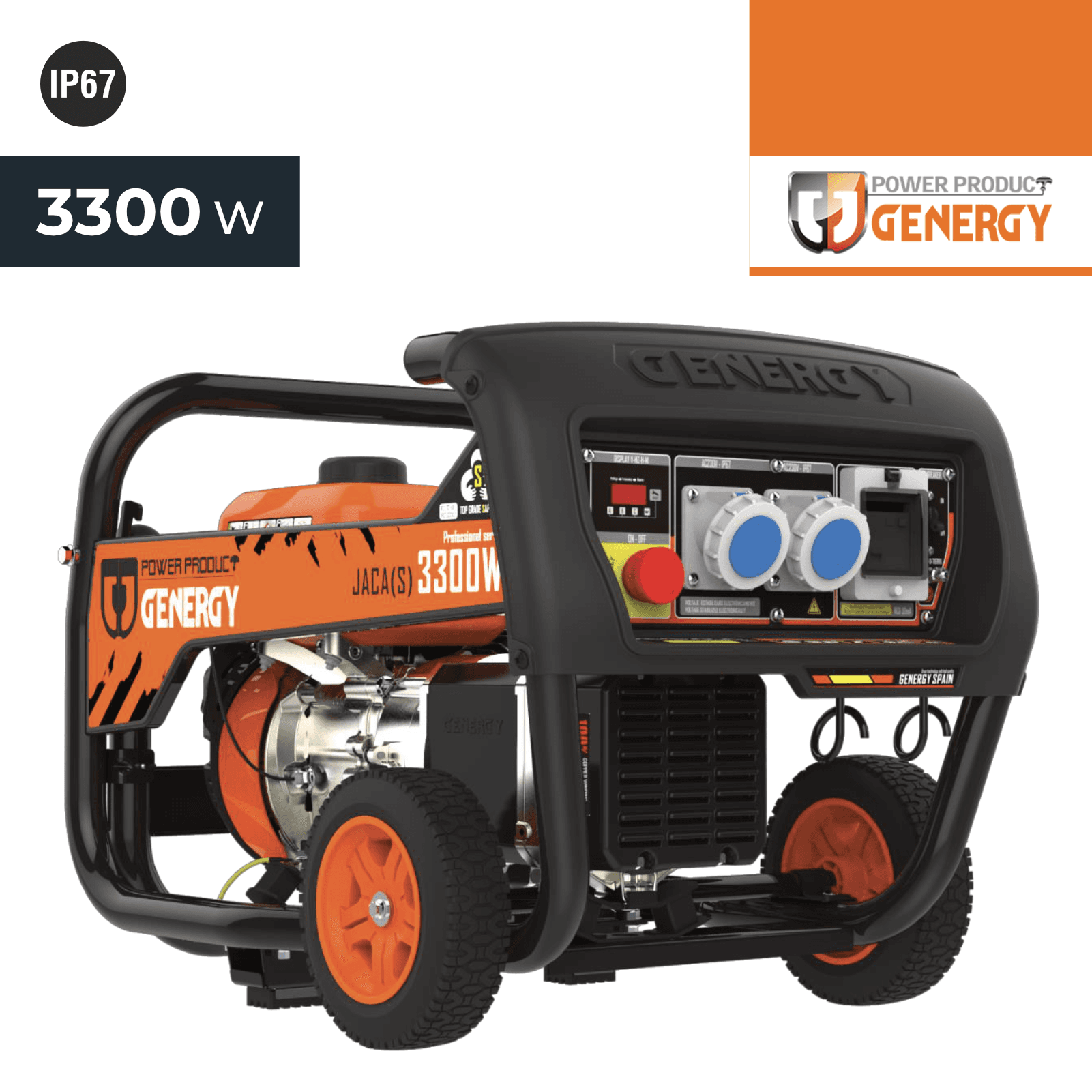 Gerador Genergy Pro-S Jaca-S Monofásico 3300W