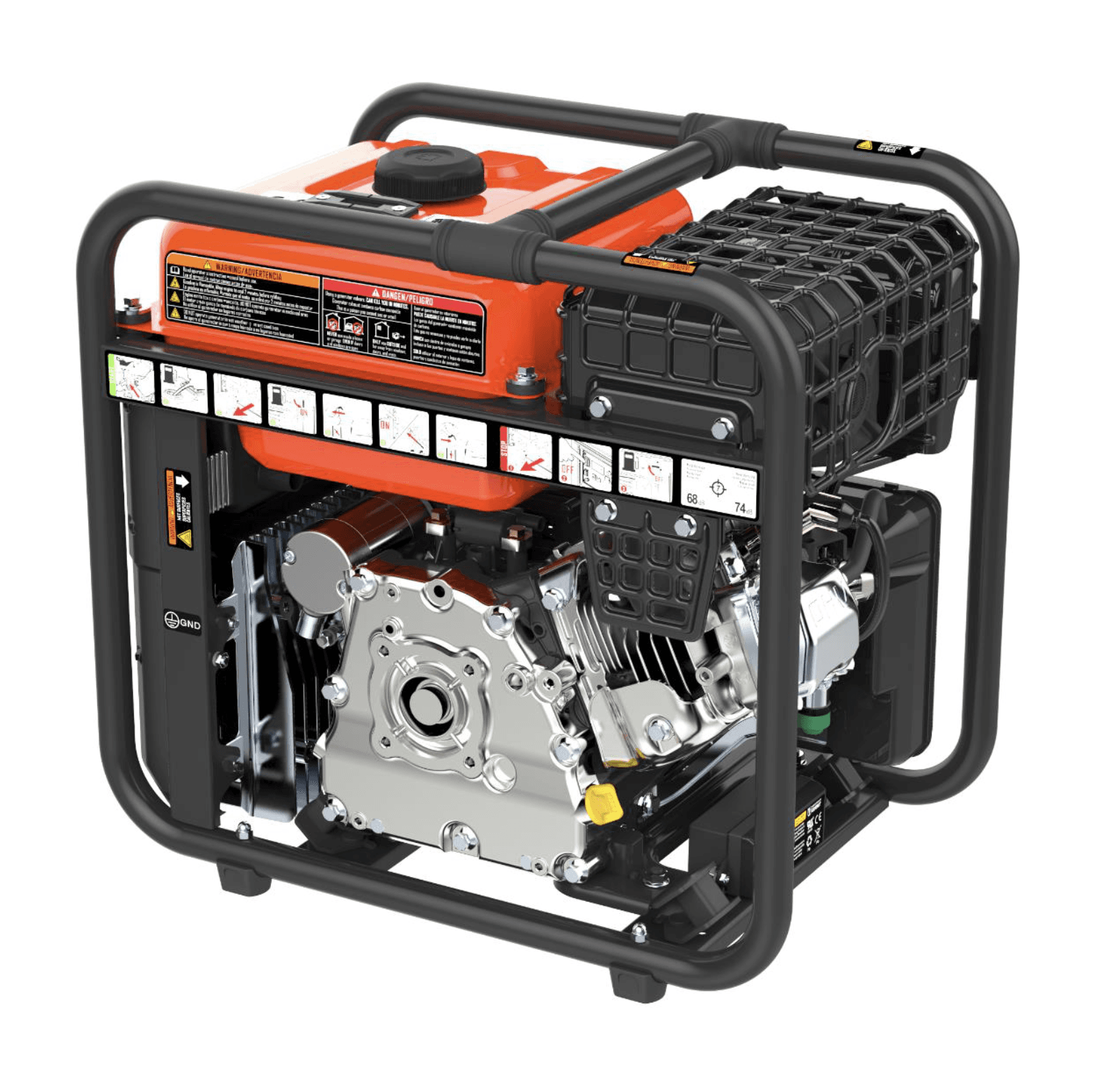 Gerador Genergy Inverter Feroe Monofásico 4600W c/ Arranque Elétrico