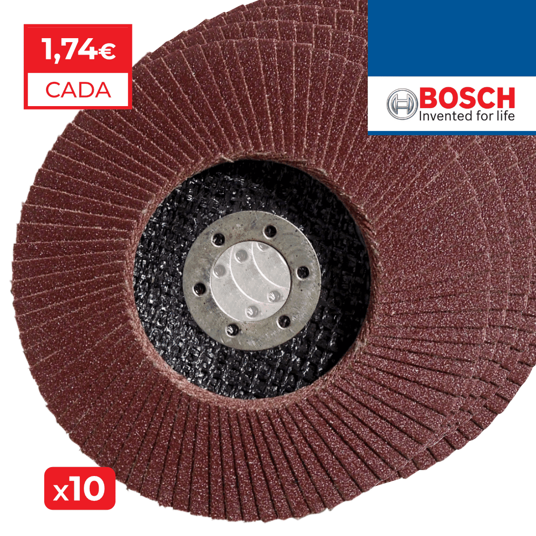 Disco Lamelas Bosch X431 Standard p/ Metal 125MM - 10UNI