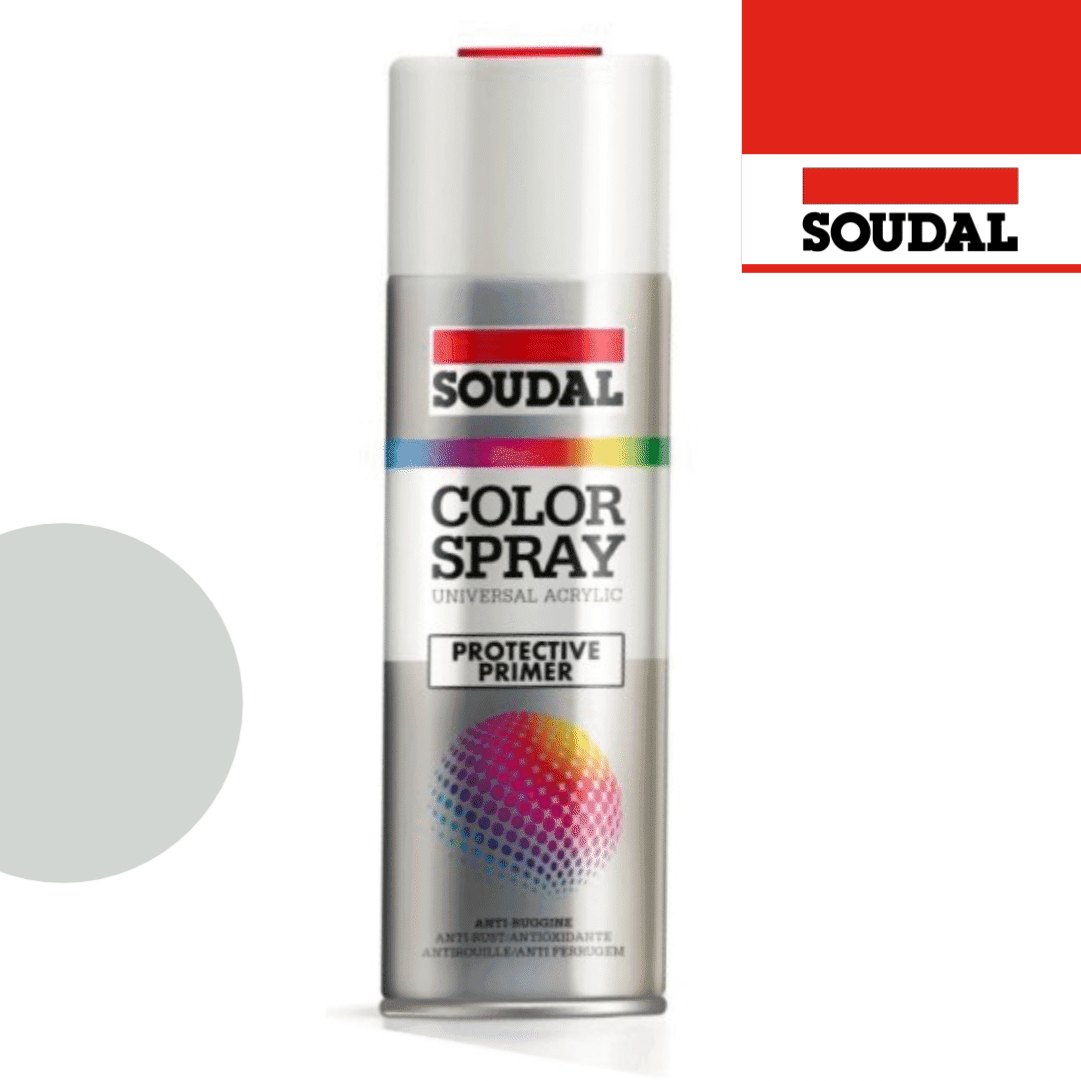 Spray Esmalte Primário Cinza - Soudal 400ML