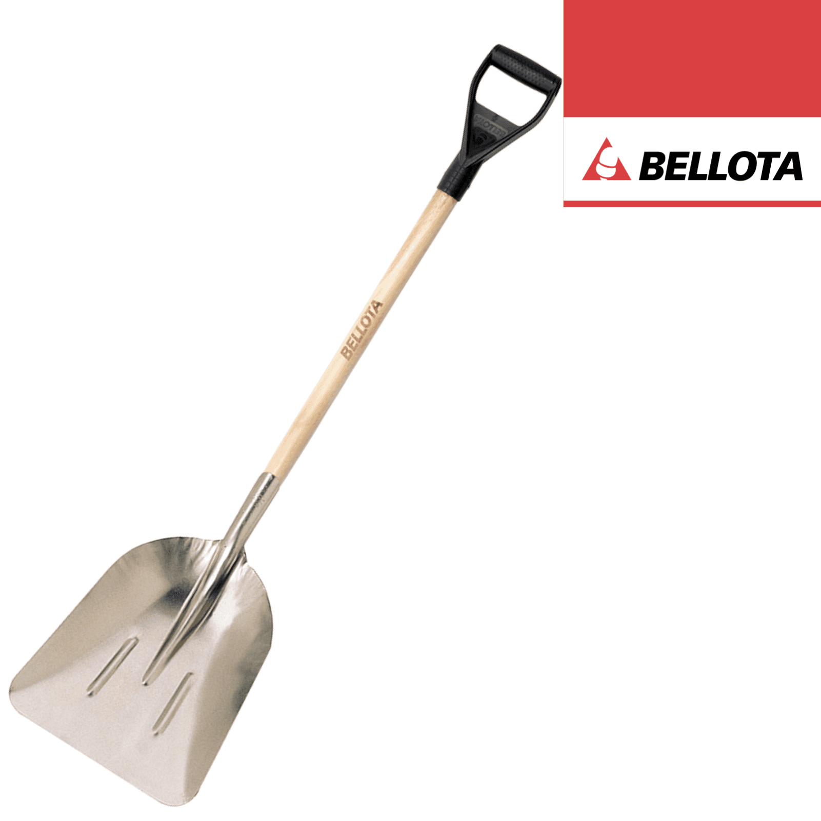 Pá de Alumínio Bellota Grande c/ Pega