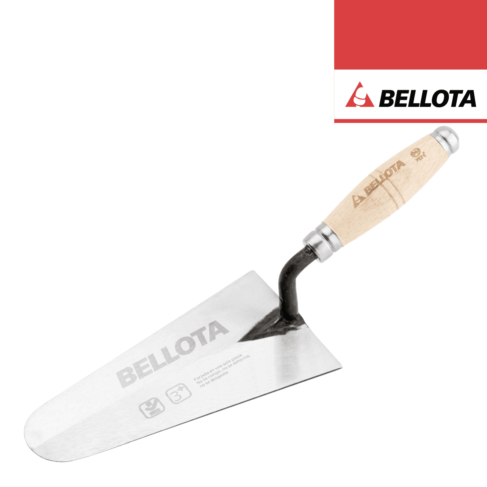 Colher Pedreiro Bellota 240x120MM