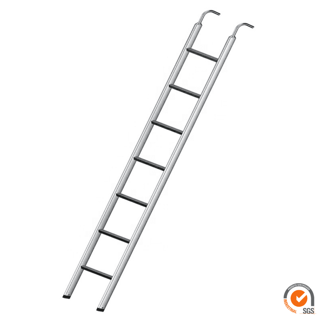 Escada Acesso Galvanizada p/ Andaime Europeu de Fachada 