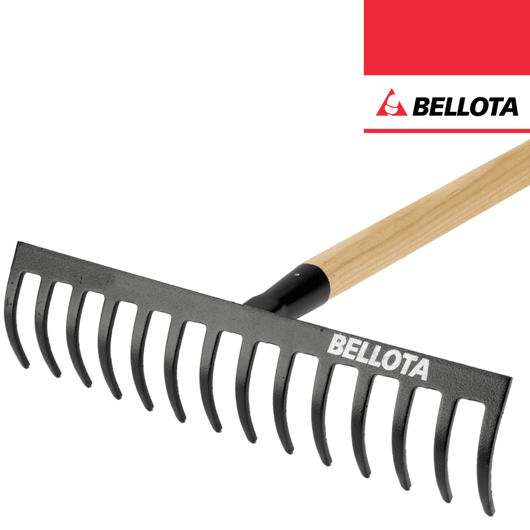 Ancinho 14 Dentes Bellota c/ Cabo Madeira
