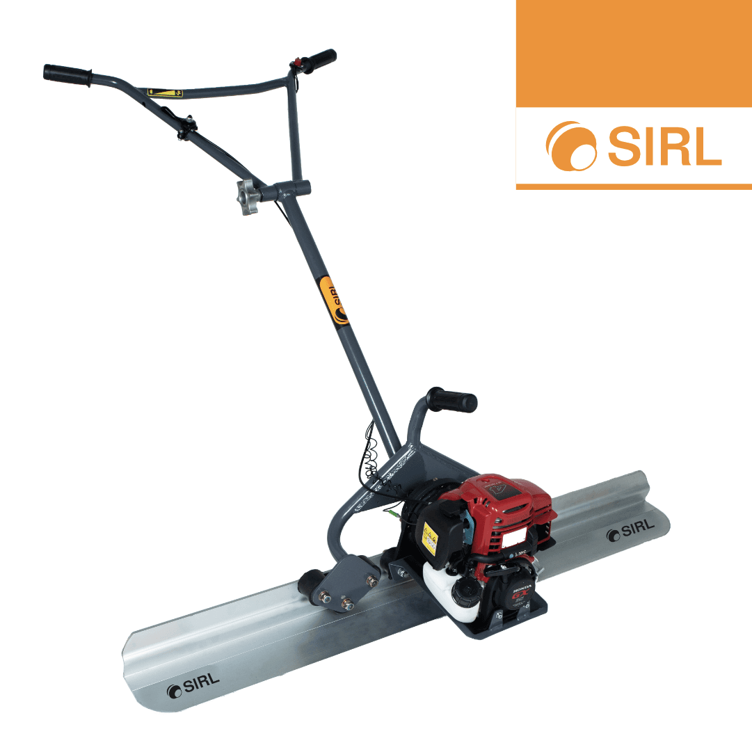 Régua Vibratória c/ Volante Sirl SRV1500 2.44MT c/ Motor Honda GX35