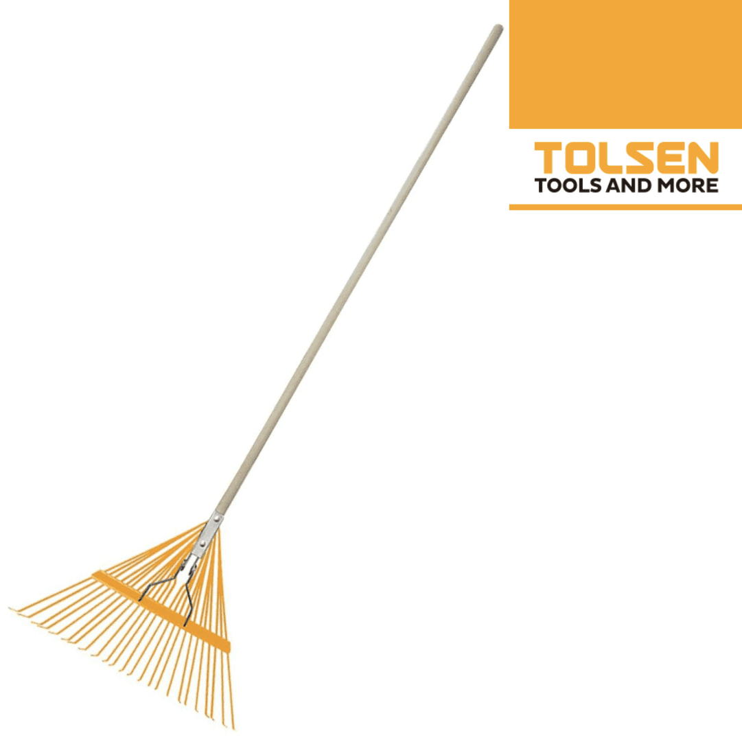 Apanha Folhas Metal Tolsen c/ Cabo Madeira