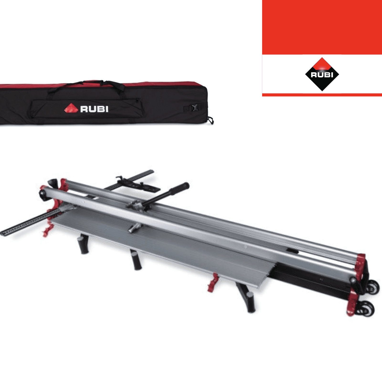 Cortador de Cerâmica Manual Rubi TZ-1800 + Saco