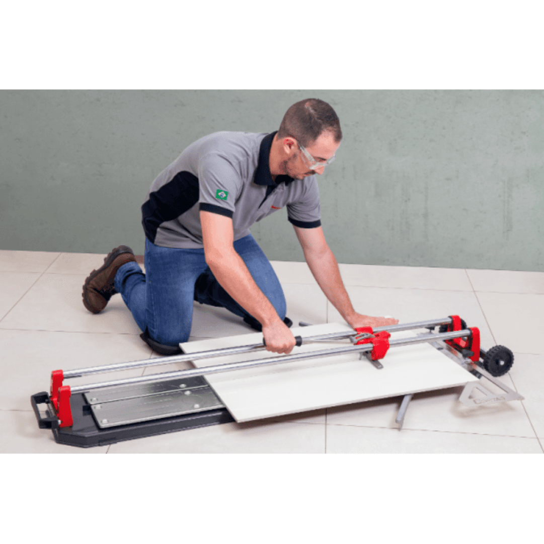 Cortador de Cerâmica Manual Cortag Mega 125 c/ Rodas + Saco