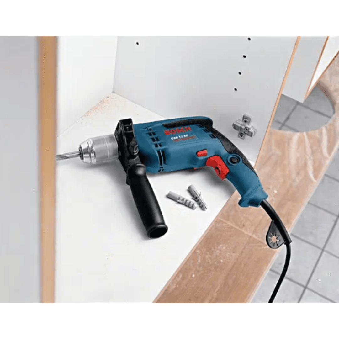Berbequim Elétrico Bosch Profissional GSB 13 RE + 3 Brocas Multi Material + Mala (0601217104)