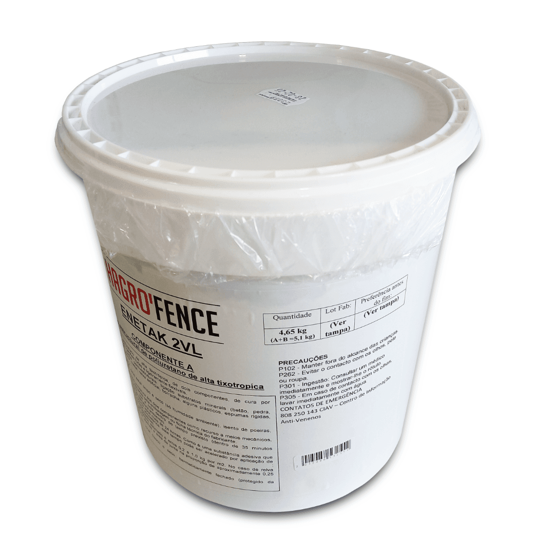  Cola Selante Hagro'Fence Bicomponente Enetak 2VL p/ Relva Artificial Sintética - 5KG