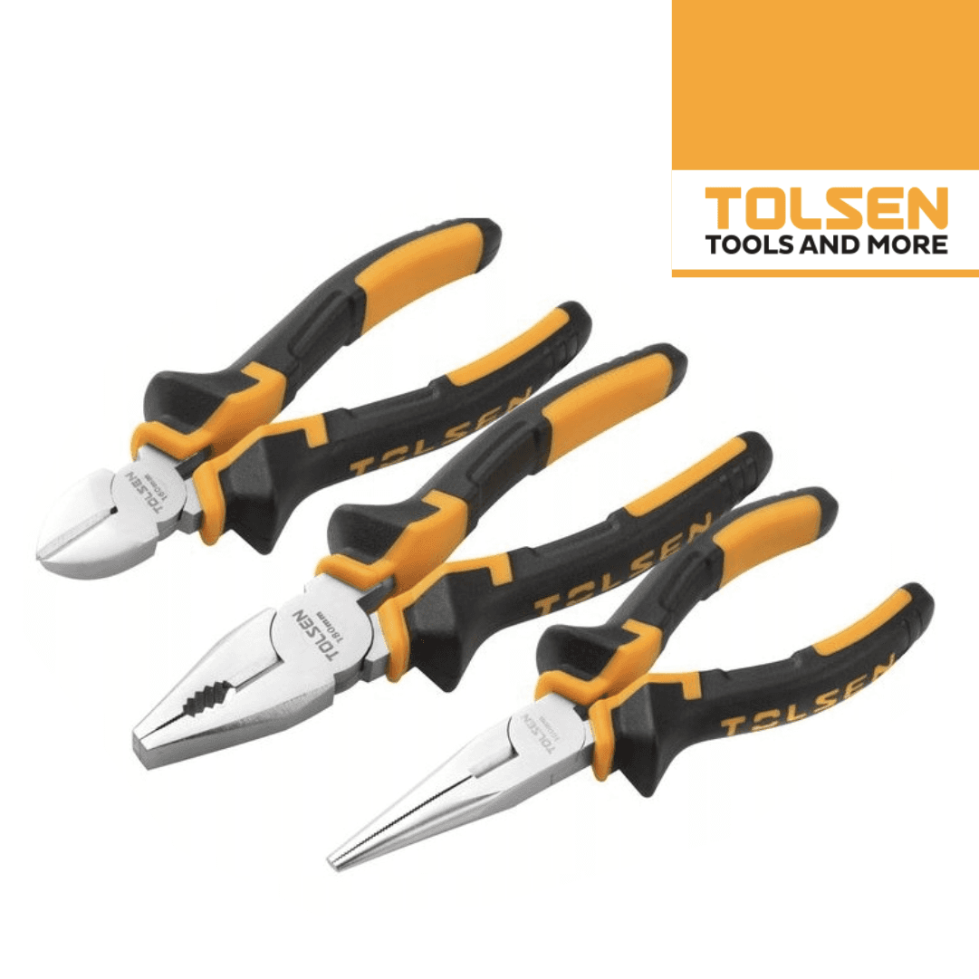 Conjunto Alicates Tolsen - 3PCS