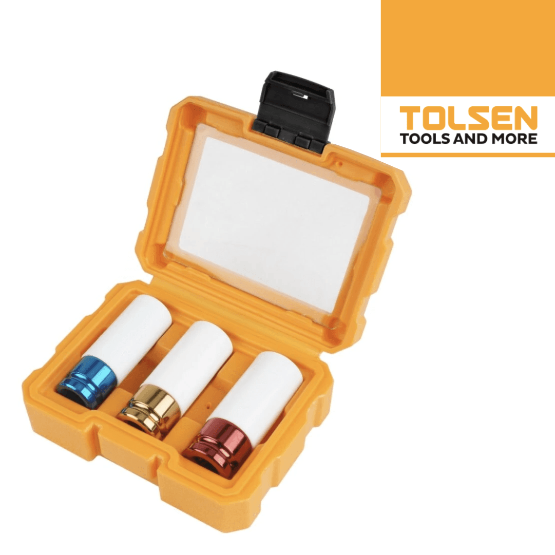 Jogo Roquete Impacto Tolsen - 3PCS