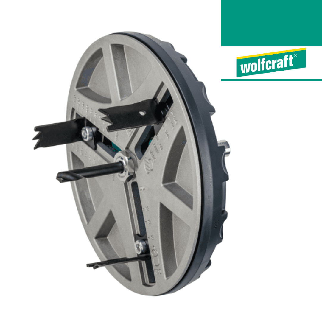 Broca Craneana Wolfcraft Ajustável 45-130MM 