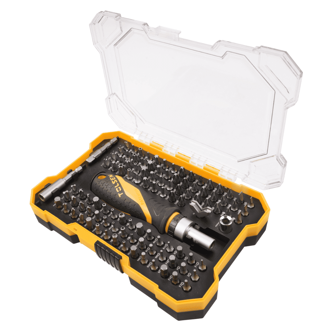 Jogo Bits c/ Chave Roquete Tolsen - 105PCS
