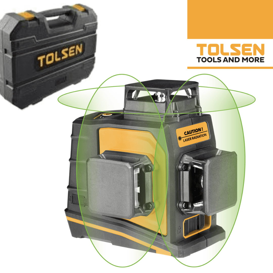 Nível Laser Tolsen Industrial Linha Verde 