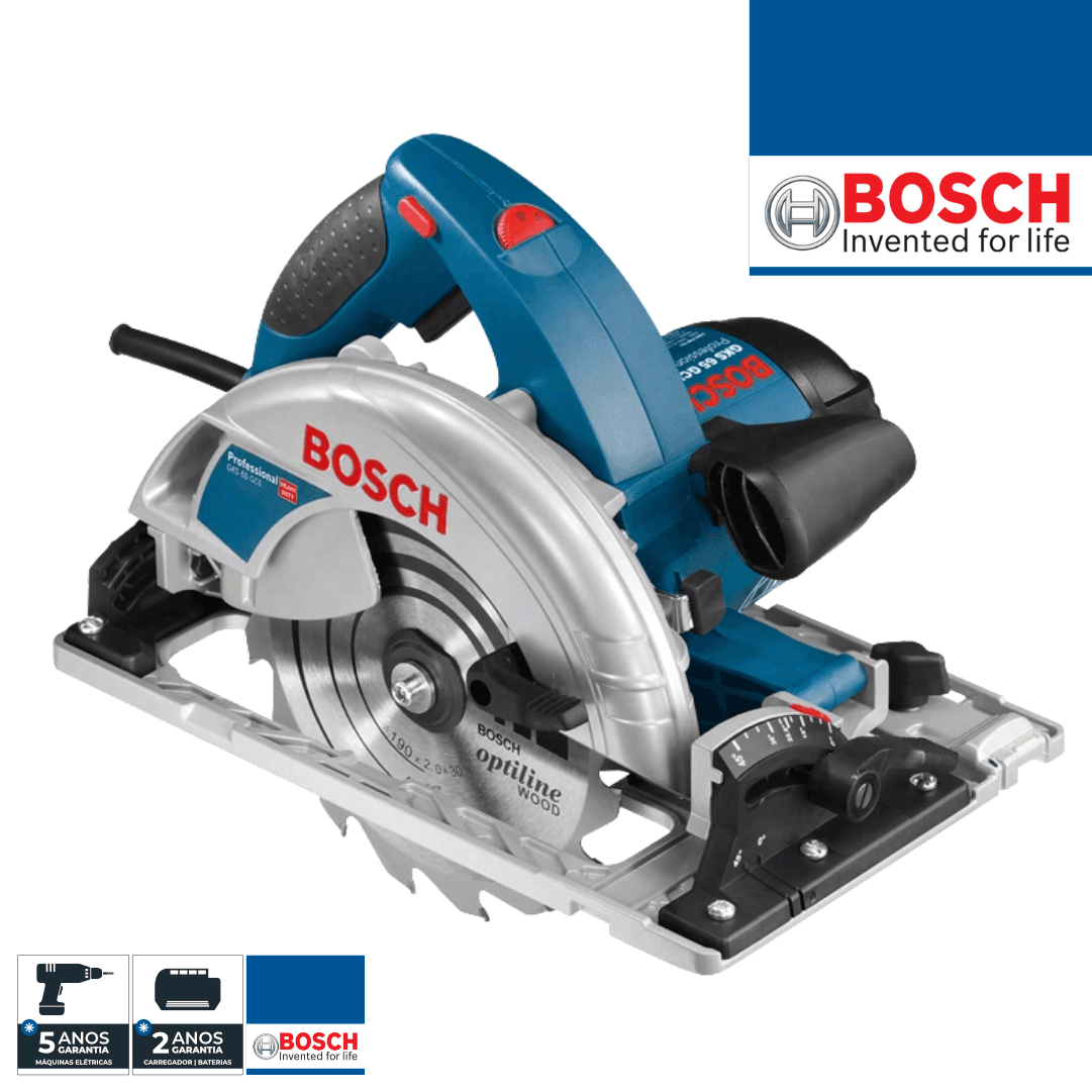 Serra Circular Bosch Profissional GKS 65 GCE 190MM (0601668900)