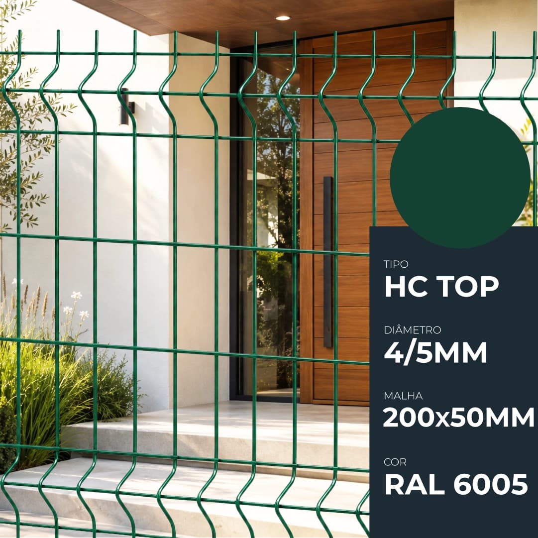 Painel Plastificado HC TOP - Verde RAL6005