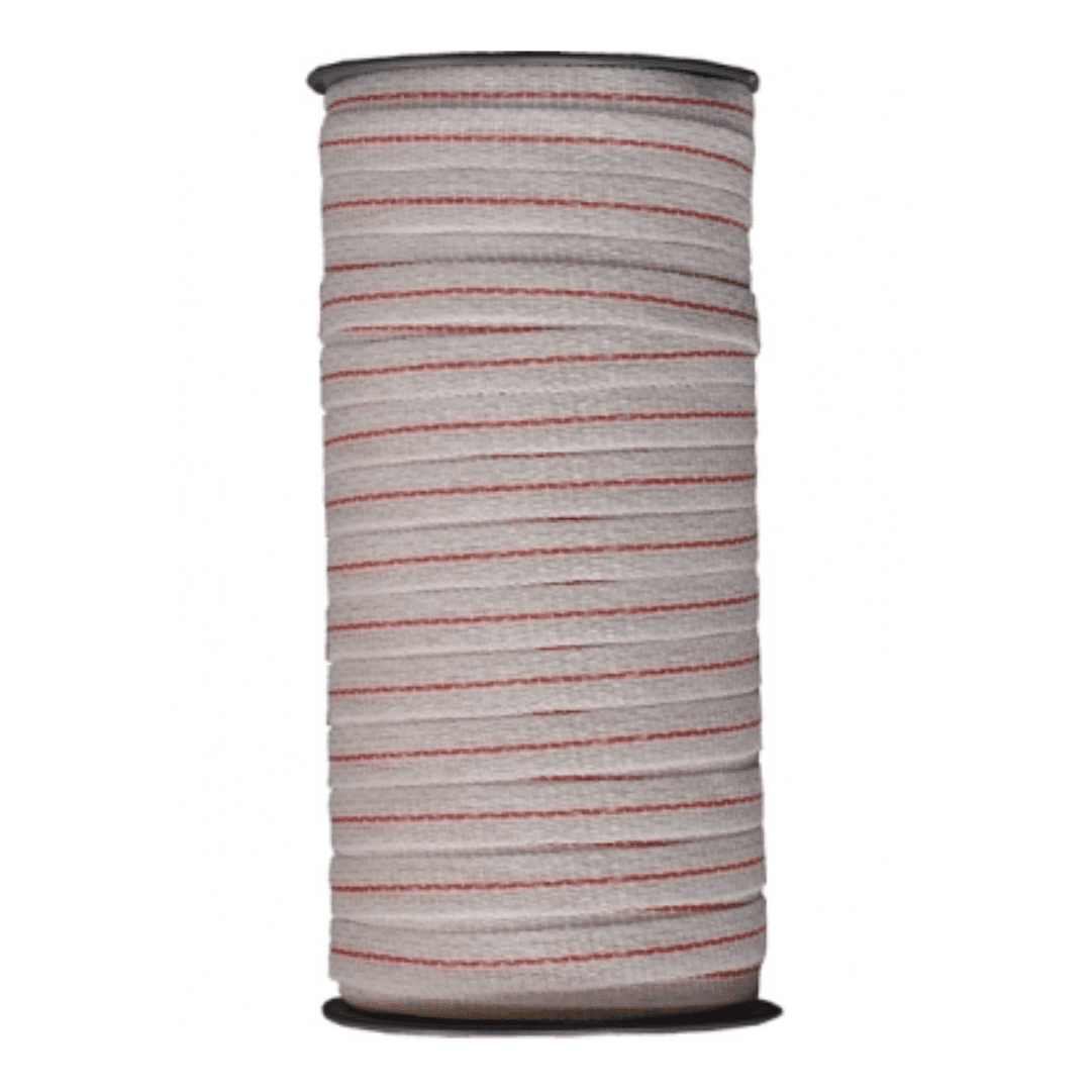 Fita 12MM 5 Condutores Inox p/ Cerca Elétrica - 200MT