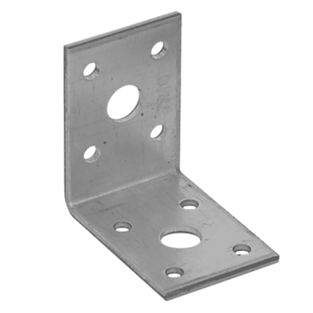 Esquadro Zincado p/ Madeira - 50x50x35x2,5MM 
