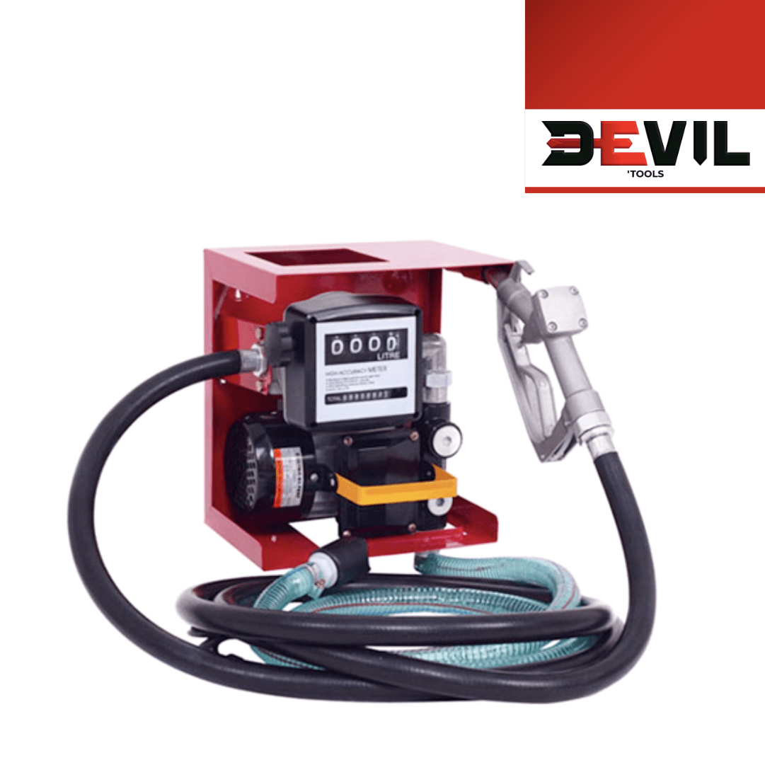 Dispensador Devil'Tools Bomba de Diesel 230V + Contador + Pistola