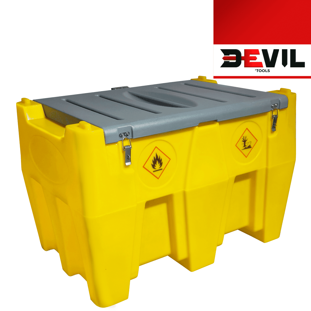 Depósito de Diesel Devil'Tools 440L 12V c/ Contador e Dispensador