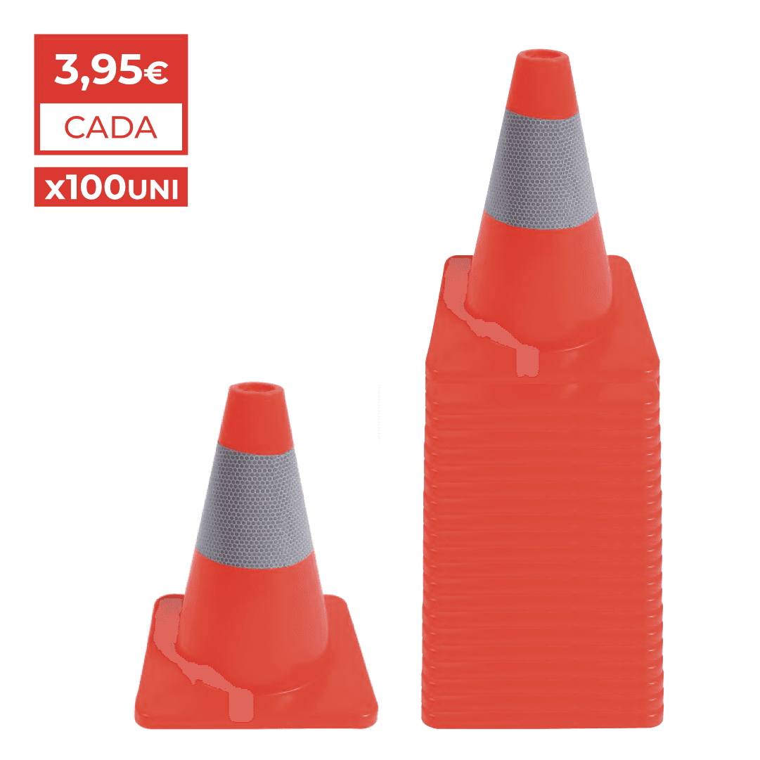 Cone Sinalização Hagro'Safety 30CM - 100UNI