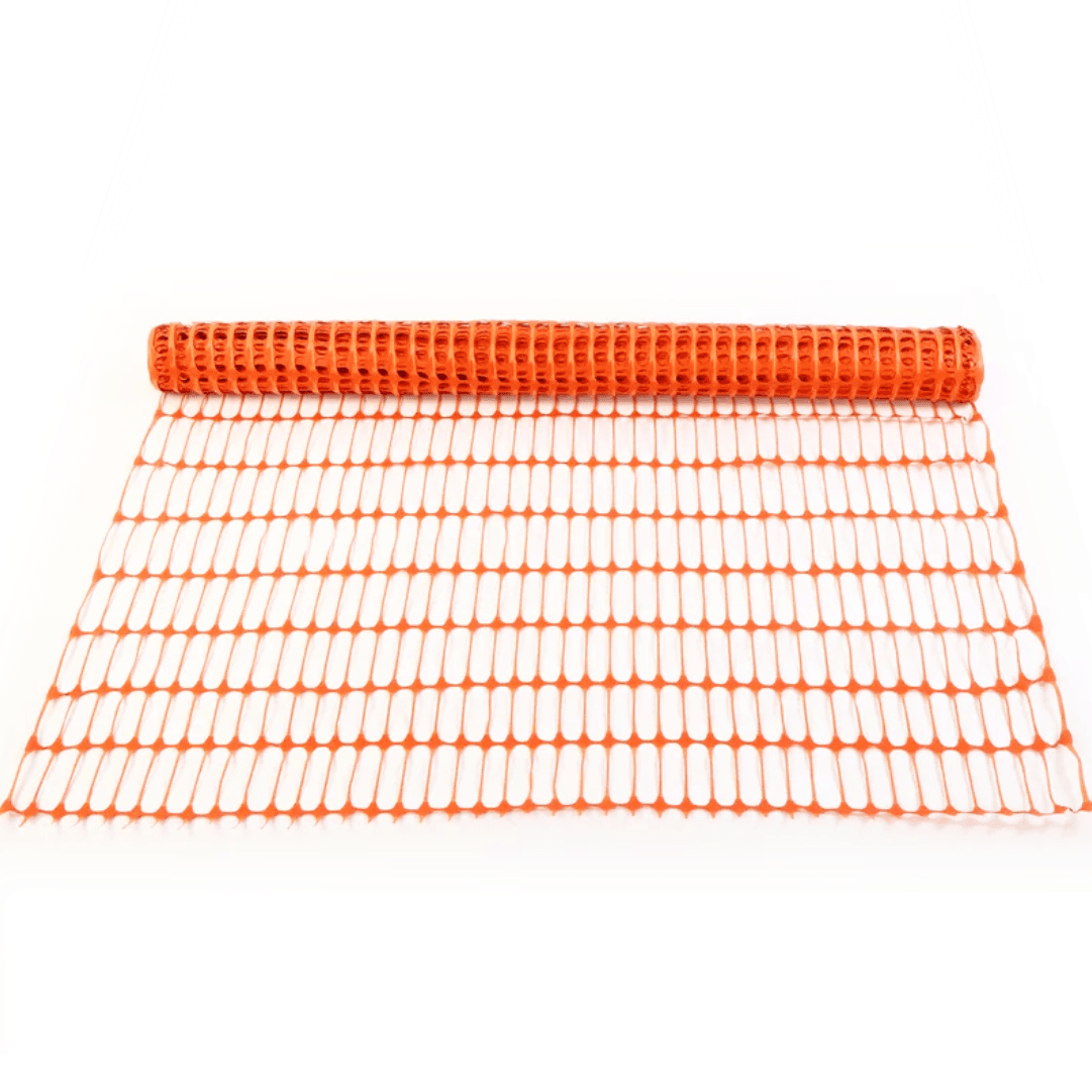 Rede Sinalizadora Laranja 80GR 1,00MTx50MT - 60 Rolos