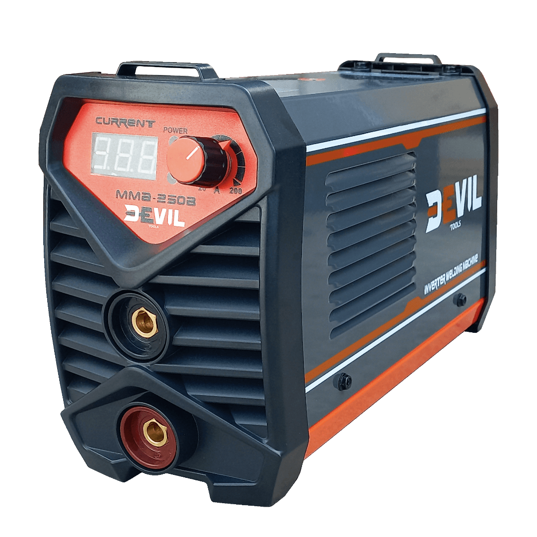 Aparelho Soldar Devil'Tools Inverter MMA 250B + Máscara de Soldar Eletrónica