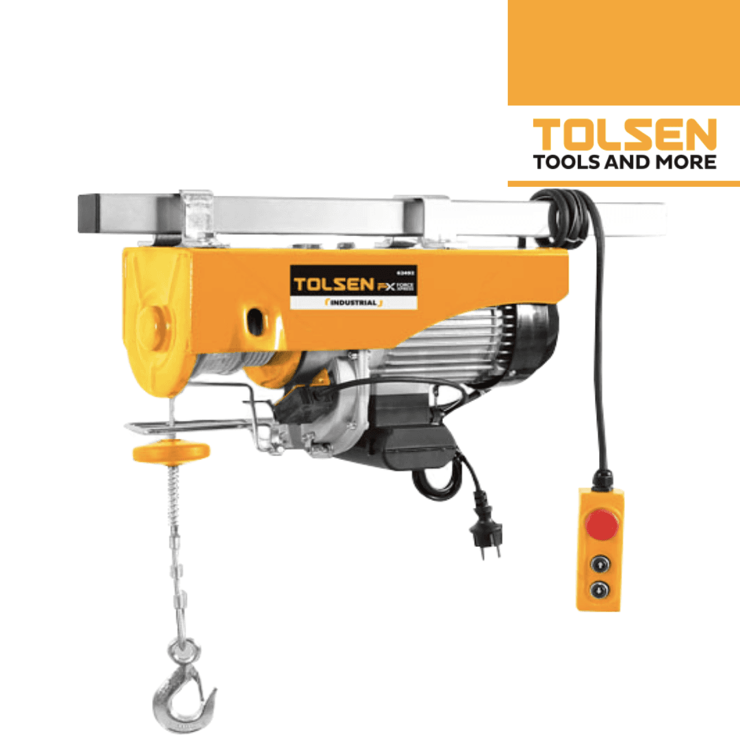 Guincho Elétrico Tolsen 1600W - 500/999KG