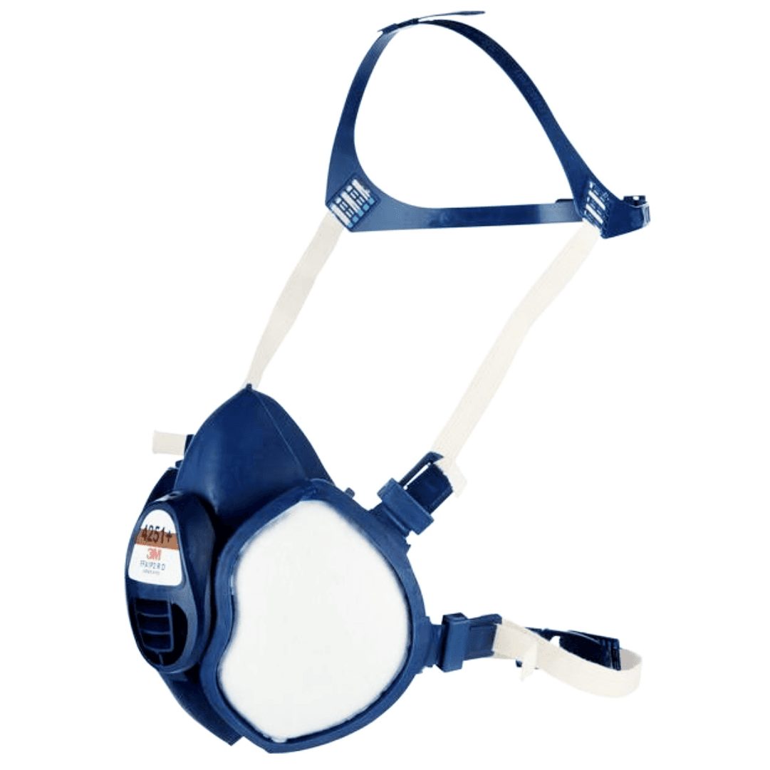 Máscara de Proteção 3M Semi Facial Reutilizável Isenta de Manutenção c/ Filtro
