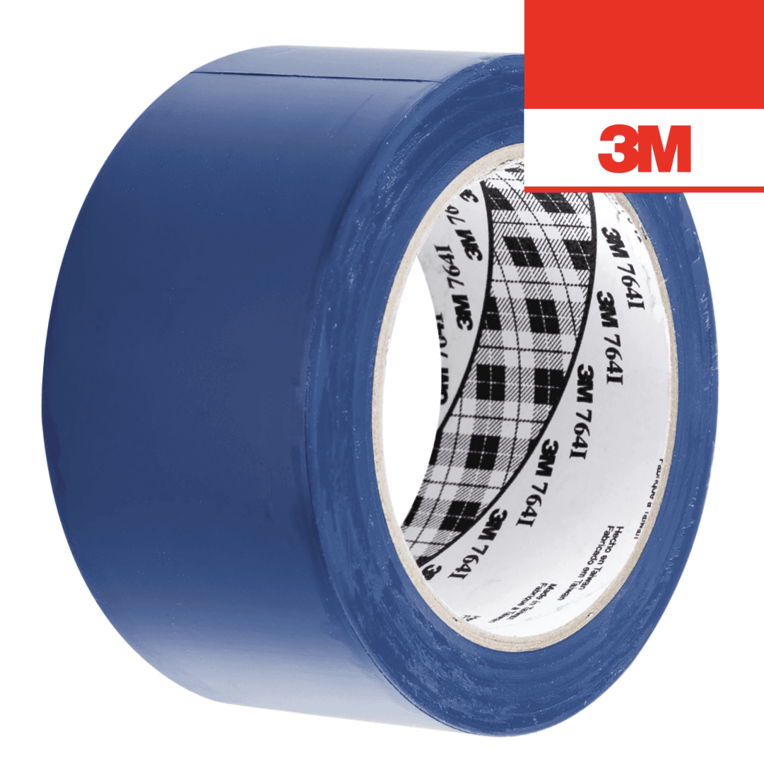 Fita Adesiva Vinil 3M Azul 50MMx33MT