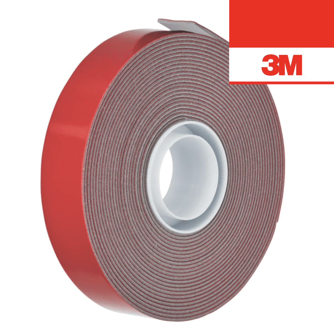 Fita Adesiva Dupla Face 3M Scotch-Fix 7KG p/ Uso Exterior 19MMx5MT