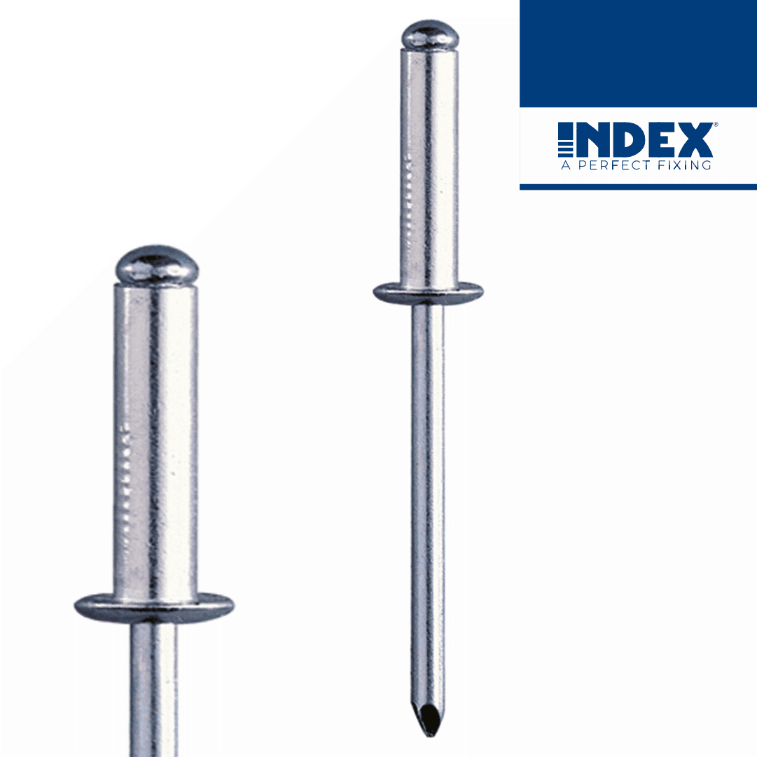 Rebite Alumínio Index 