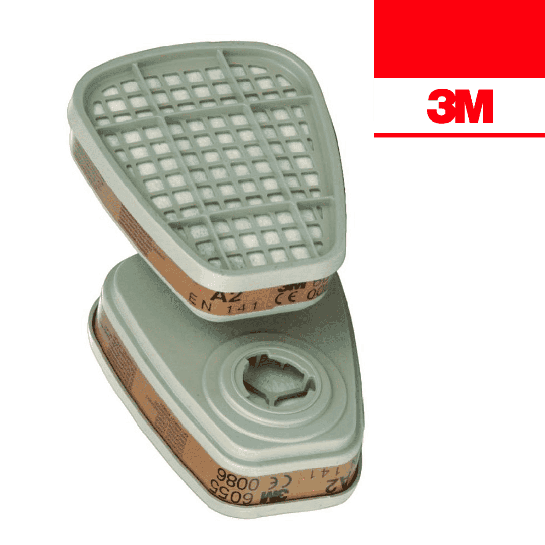 Filtro Gás e Vapores Orgânicos 3M 6055 A2 - PAR