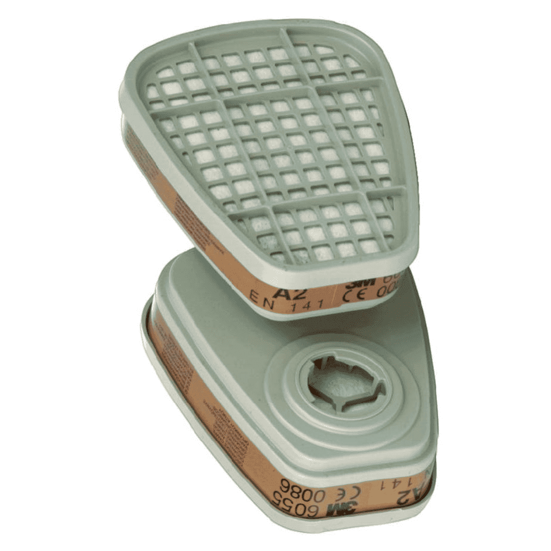 Filtro Gás e Vapores Orgânicos 3M 6055 A2 - PAR