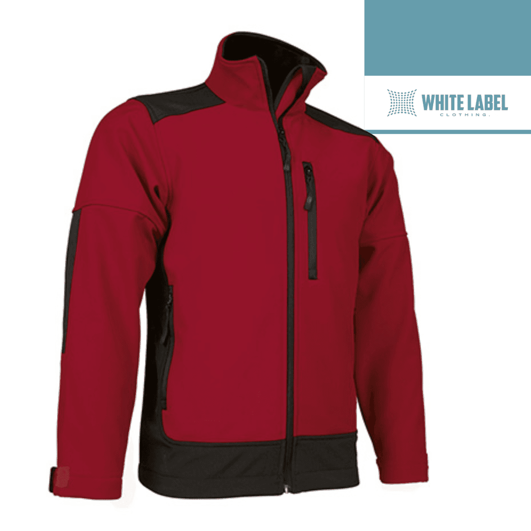 Casaco Saponi Softshell Vermelho/Preto - S