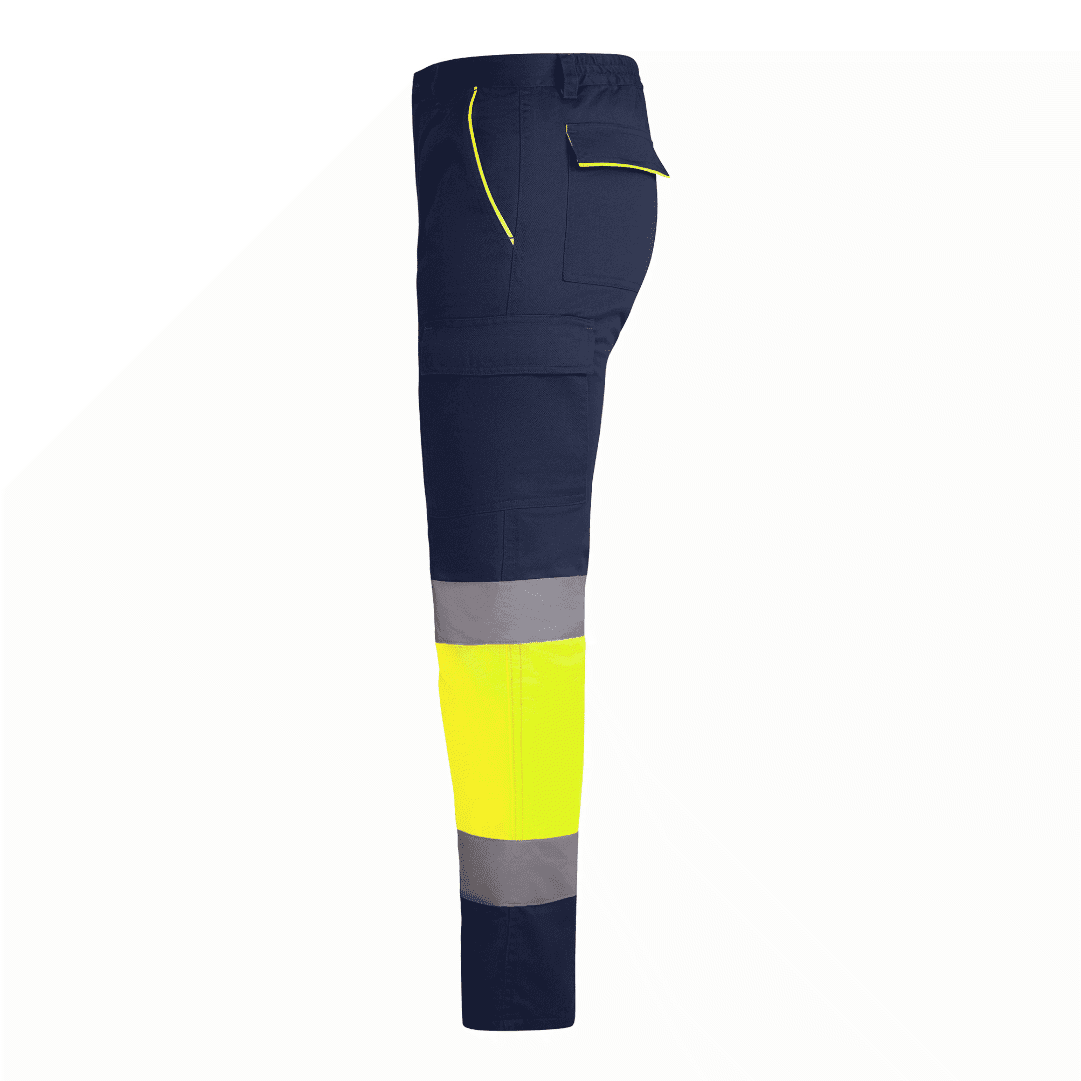Calças Roly Enix Alta Visibilidade Amarelo/Azul
