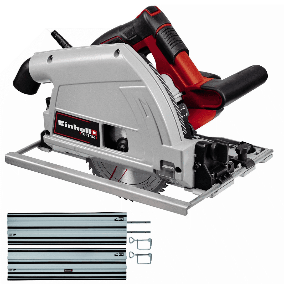 Kit Einhell Serra Incisão TE-PS 165 165MM + 2 Guias Paralelas 1000MM