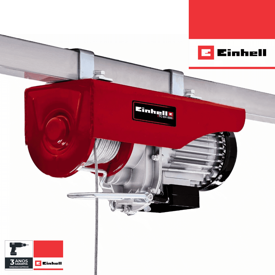 Guincho Elétrico Einhell TC-EH 600 - 300/600KG