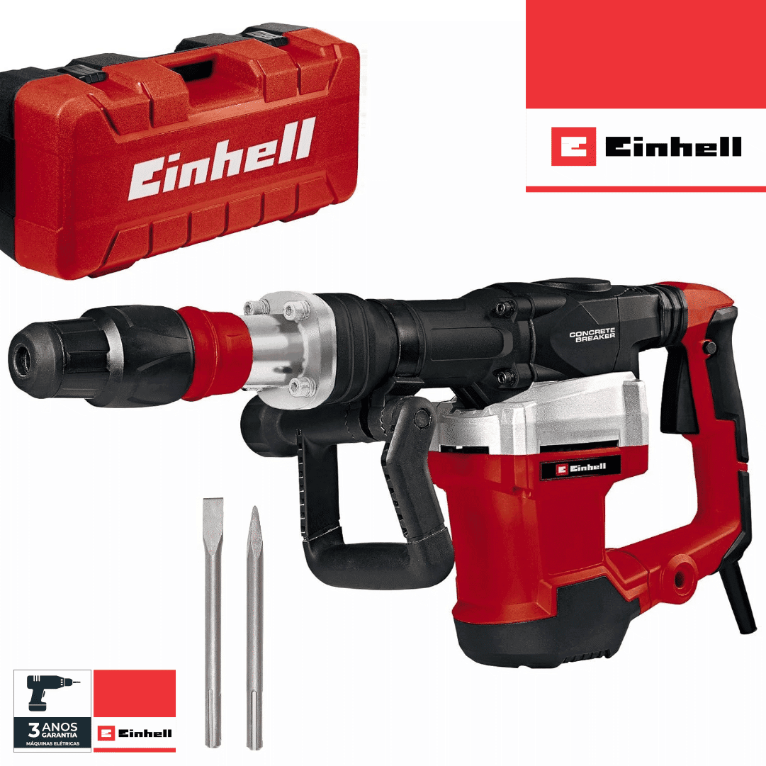Martelo Demolidor Einhell TE-DH 32 + Acessórios + Mala