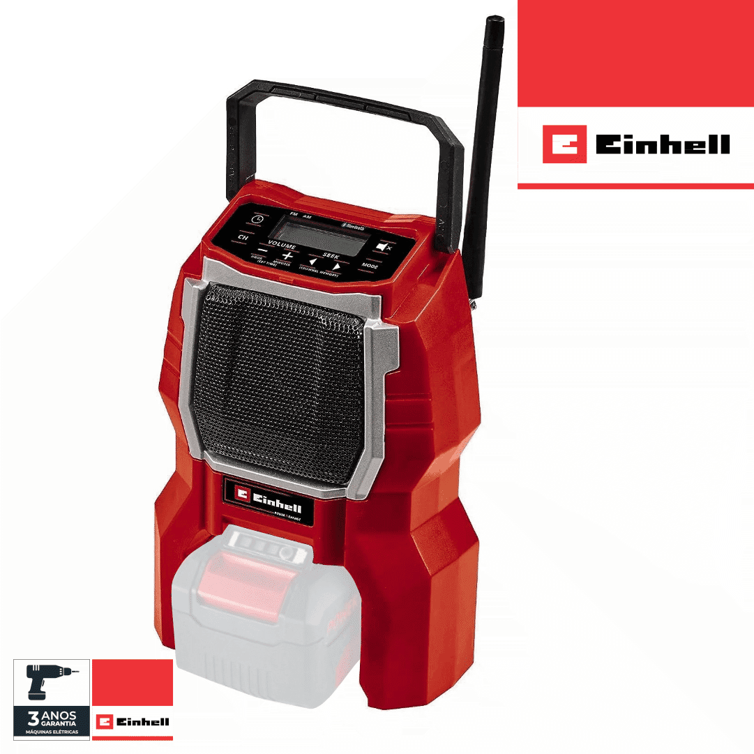 Rádio Einhell TC-RA 18 Li BT - Solo