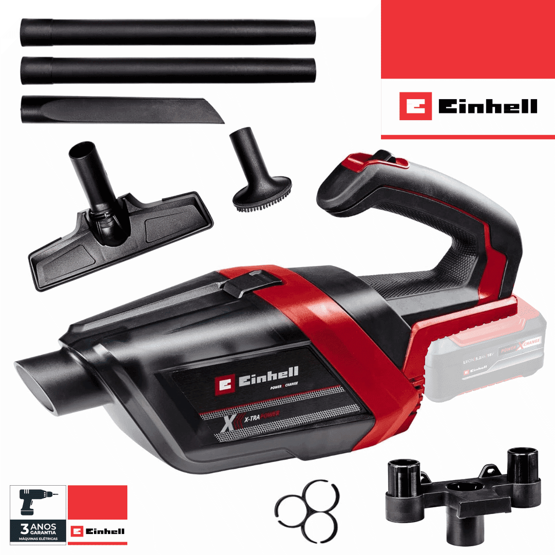 Aspirador de Mão Einhell TE-HV 18/06 Li - Solo